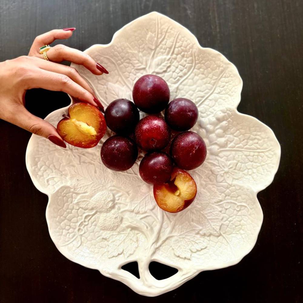 Botanical Leaf Serving Platter