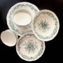 Vintage Floral Dinnerware Set
